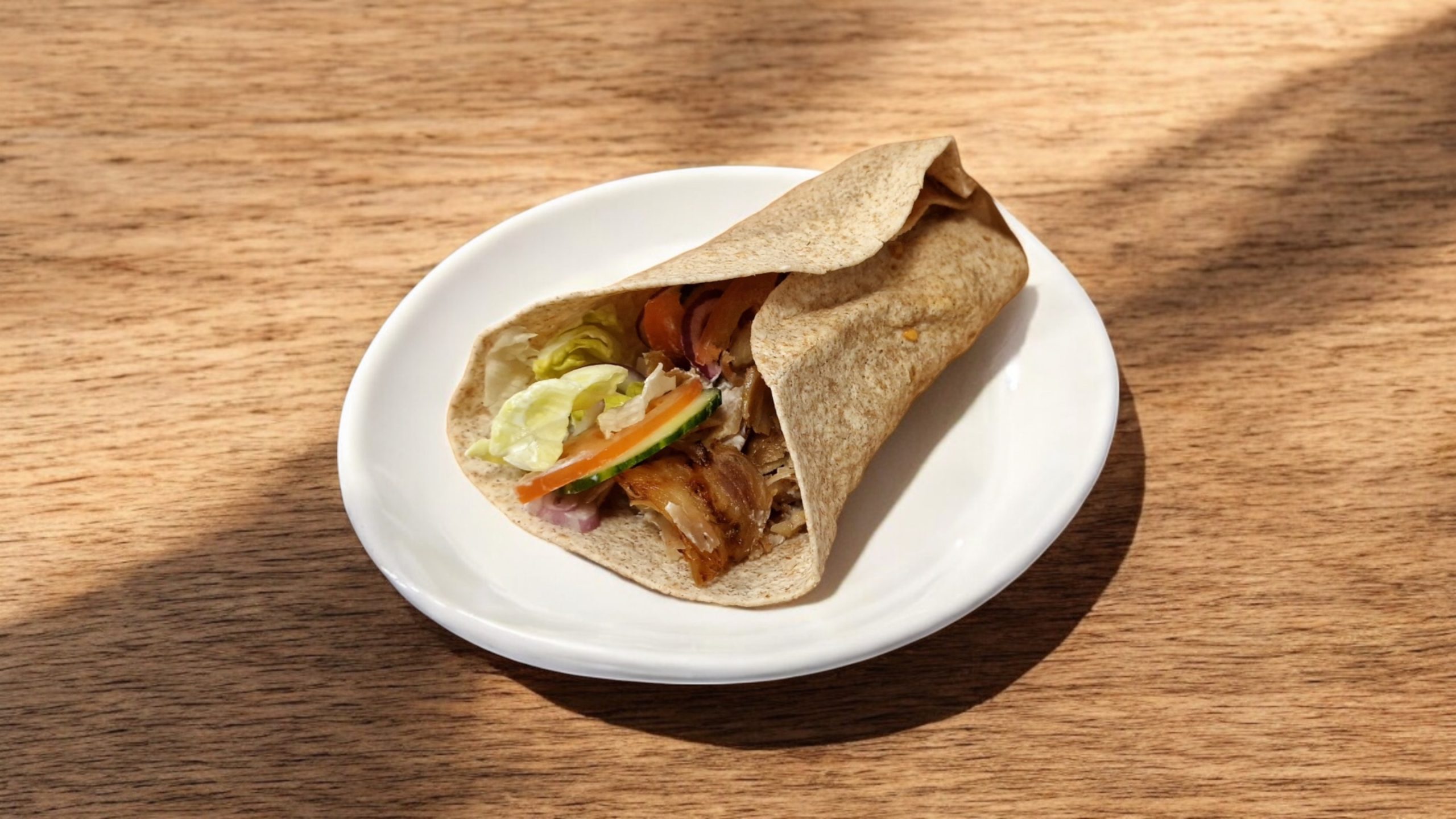 Gyros tortillában